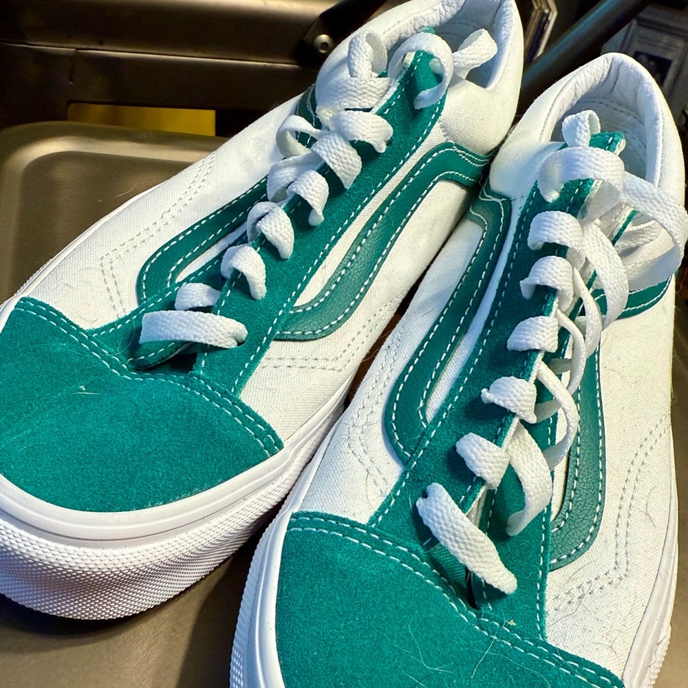 NWOB VANS Old School Skate shoe with suede trim M7/W8.5 - Picture 4 of 5